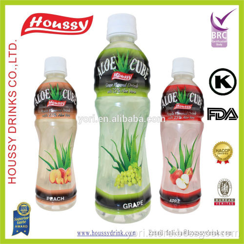 2016 Hot Seller 100% Natural 360ml Natural Cube Aloe Vera Drink